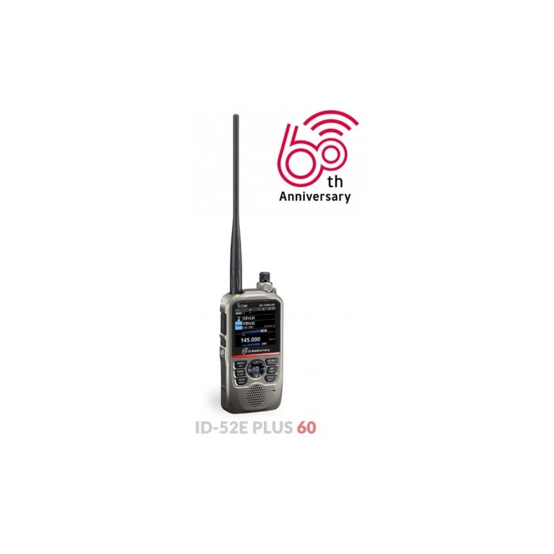 ICOM ID-52E PLUS RICETRASMETTITORE PORTATILE D-STAR VHF/UHF 60 ANNIVERSARY PORTATILI